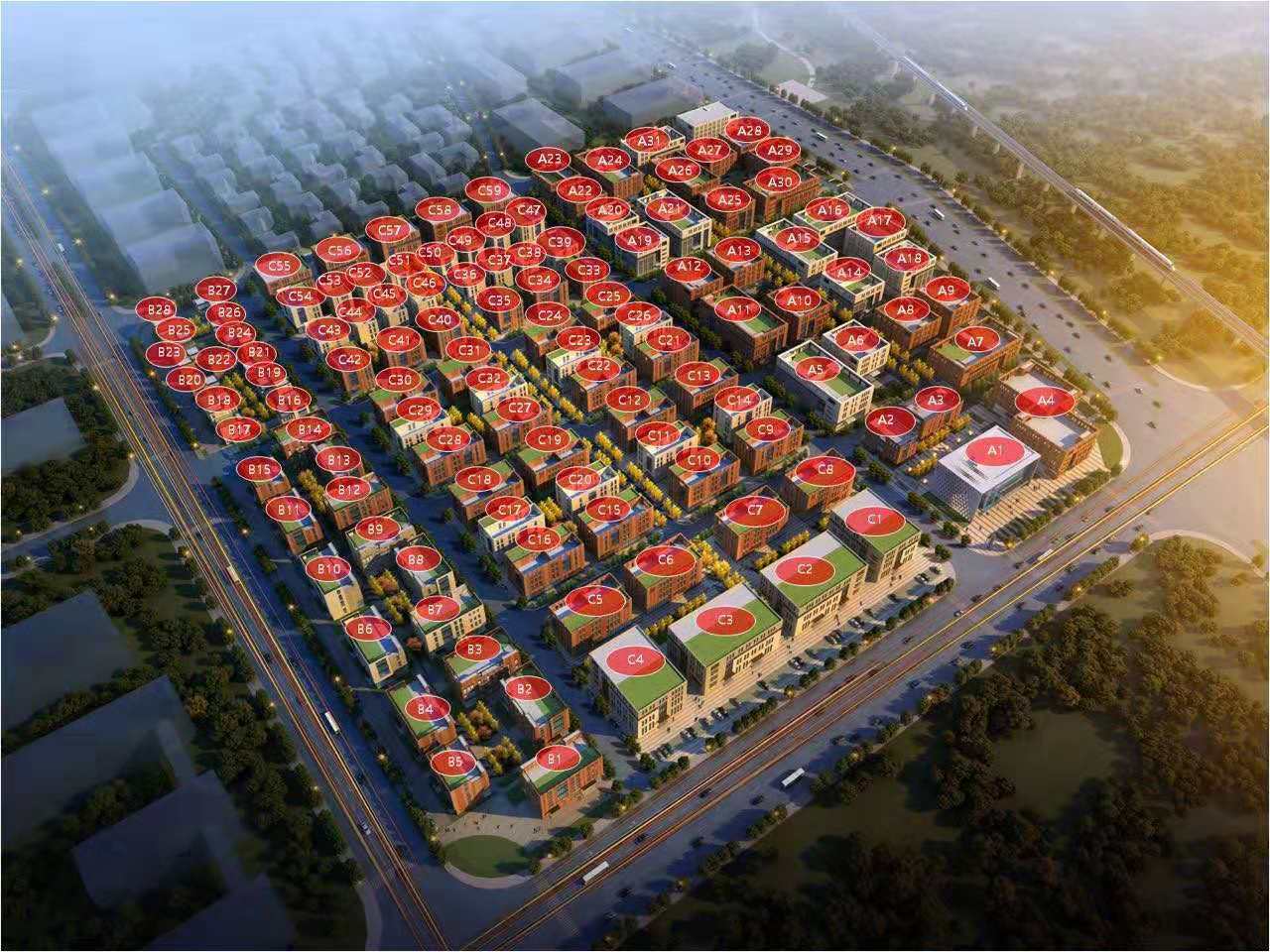 涿州中关村和谷创新产业园650-4000㎡标准厂房 生产、研发、组装、办公  大产权、有房本、可办理环评