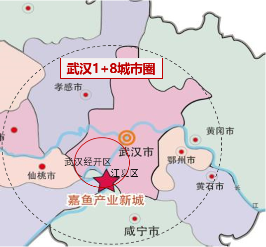  武汉江夏法泗，760亩工业用地（30亩起招拍挂）