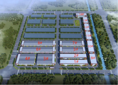 毅禾智地 徐州智能制造产业园单层厂房高12米，面积1450至3900平