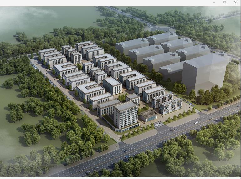  出售山東菏澤萬匯科創城三層標準廠房300-4500平，混凝土框架結構，位置優越